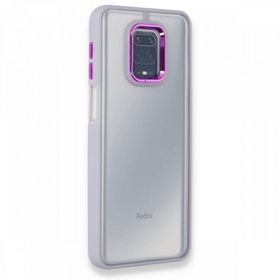 BSSM Xiaomi Redmi Note 9 Pro Dora Kapak Lila Kılıf