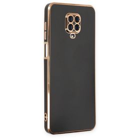 BSSM Xiaomi Redmi Note 9 Pro Volet Silikon Siyah Kılıf
