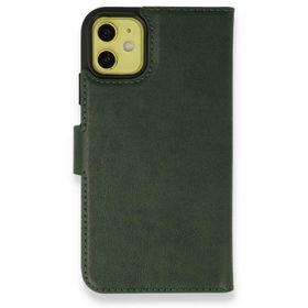 BSSM Yeşil iPhone 13 Mini Kılıf Trend S Plus Kapaklı Kılıf