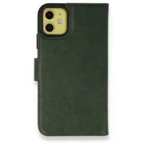 BSSM Yeşil iPhone 13 Mini Kılıf Trend S Plus Kapaklı Kılıf