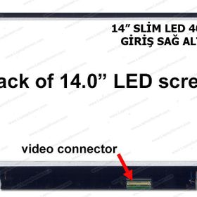 BT140GW02 V.5 Ekran 14 Led 40 Pin Notebook Ekranı