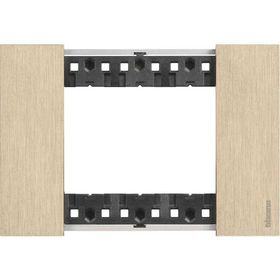Bticino KA4803ZW 3M Altın Metal Çerçeve