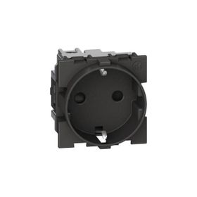 Bticino KG4141TR 16A 250V 2M Siyah Topraklı Priz