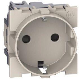 Bticino KM4141TR 16A 250V 2M Kum Beji Topraklı Priz