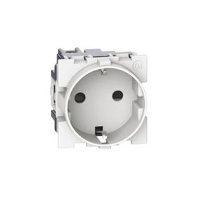 Bticino KW4141TR 16A 250V 2M Beyaz Topraklı Priz