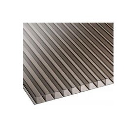 BTM 8503 Bronz 200x105 cm 6 mm Polikarbonat Oluklu Levha
