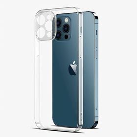 BTmobil Apple İphone 12 Pro Max Şeffaf Silikon Kamera Korumalı Kılıf