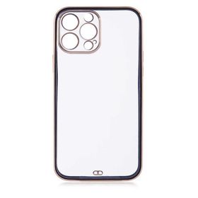 BTmobil Apple İphone 12 Pro Max Şeffaf Silikon Kamera Korumalı Kılıf