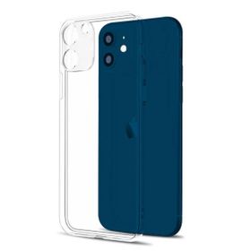 BTmobil Apple İphone 12 Şeffaf Silikon Kamera Korumalı Kılıf