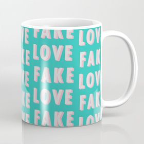 Bts Fake Love Kupa Bardak