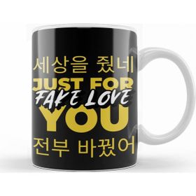 Bts Fake Love Kupa Bardak