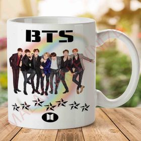 Bts Karakterler Baskılı Kupa