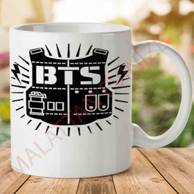 Bts Logoo Baskılı Kupa