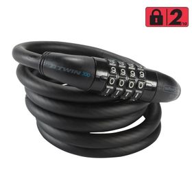 Btwin 120 Anahtarlı Spiral Bisiklet Kilidi