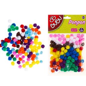 Bu-Bu 1 cm 200'lü Ponpon Süs