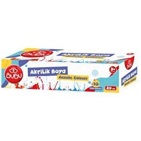 Bu-Bu 10 Renk 20 ml Akrilik Boya