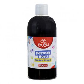 Bu-Bu 500 gr Siyah Parmak Boya