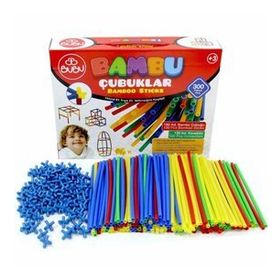 Bu-Bu BC0001 Bambu 300 Parça Çubuklar