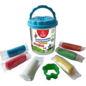 Bu-Bu BUBU-OH0001 6x15 gr Kovalı Oyun Hamuru Seti