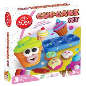 Bu-Bu BUBU-OH0021 Cupcake S Oyun Hamuru Seti