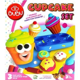 Bu-Bu BUBU-OH0021 Cupcake S Oyun Hamuru Seti