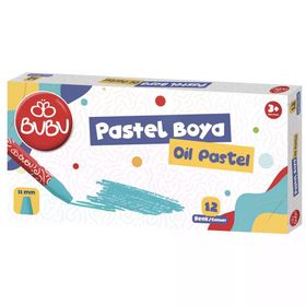 Bu-Bu BUBU-PAS001 12 Renk Pastel Boya