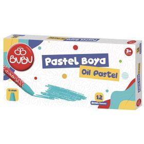 Bu-Bu BUBU-PAS001 12 Renk Pastel Boya