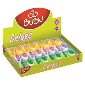 Bu-Bu BUBU00018 Şekilli Asorti Renk Tekli Delgeç