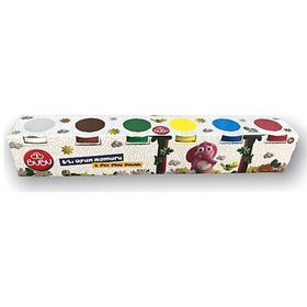 Bu-Bu Büyük Boy 6x100 gr Oyun Hamuru