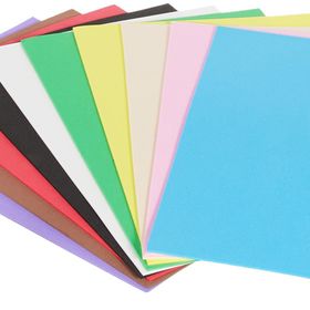 Bu-Bu EV0035 20x30 cm 10'lu Karışık Renk Eva