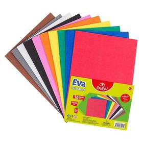 Bu-Bu EV0035 20x30 cm 10'lu Karışık Renk Eva