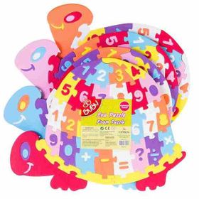Bu-Bu Eva Kaplumbağa Rakamlar Puzzle