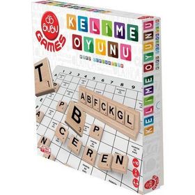 Bu-Bu Games Ahşap Kelime Oyunu