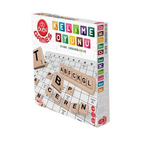 Bu-Bu Games Ahşap Kelime Oyunu