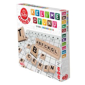 Bu-Bu Games Ahşap Kelime Oyunu