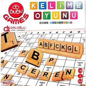 Bu-Bu Games Ahşap Kelime Oyunu
