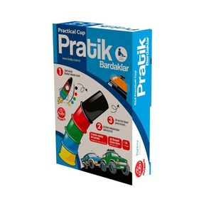 Bu-Bu Games Pratik Bardaklar 3 Yaş Üstü 6 Kişilik Kutu Oyunu
