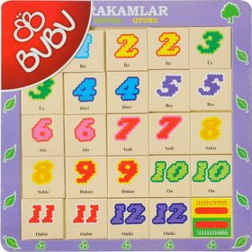 Bu-Bu Hayvanlar Hafıza Ahşap Puzzle