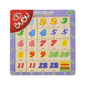 Bu-Bu Hayvanlar Hafıza Ahşap Puzzle