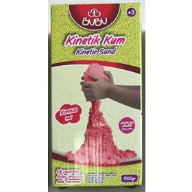 Bu-Bu Kırmızı 1000 gr Kinetik Kum