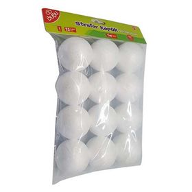 Bu-Bu KP0002 3 cm 12'li Strafor Köpük Top