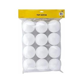 Bu-Bu KP0002 3 cm 12'li Strafor Köpük Top