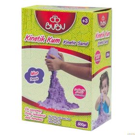 Bu-Bu Mor 500 gr Kinetik Kum