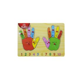 Bu-Bu Parmaklar Ahşap Puzzle