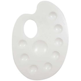 Bu-Bu PLT001 Plastik Resim Paleti