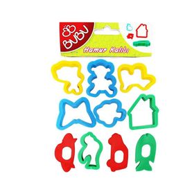 Bu-Bu Şekiller Ahşap Puzzle