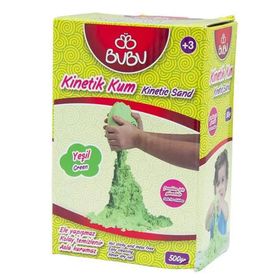 Bu-Bu Yeşil 500 gr Kinetik Kum