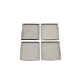 Bubigo Kare Beton 4’lü Bardak Altlığı