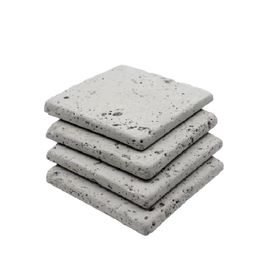 Bubigo Kare Naturel Beton Bardak Altlığı