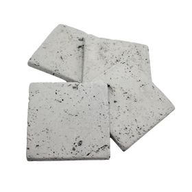 Bubigo Naturel Beton 4'lü Bardak Altlığı